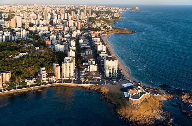 Apart Hotel Frente Mar Em Ondina Salvador Exterior foto